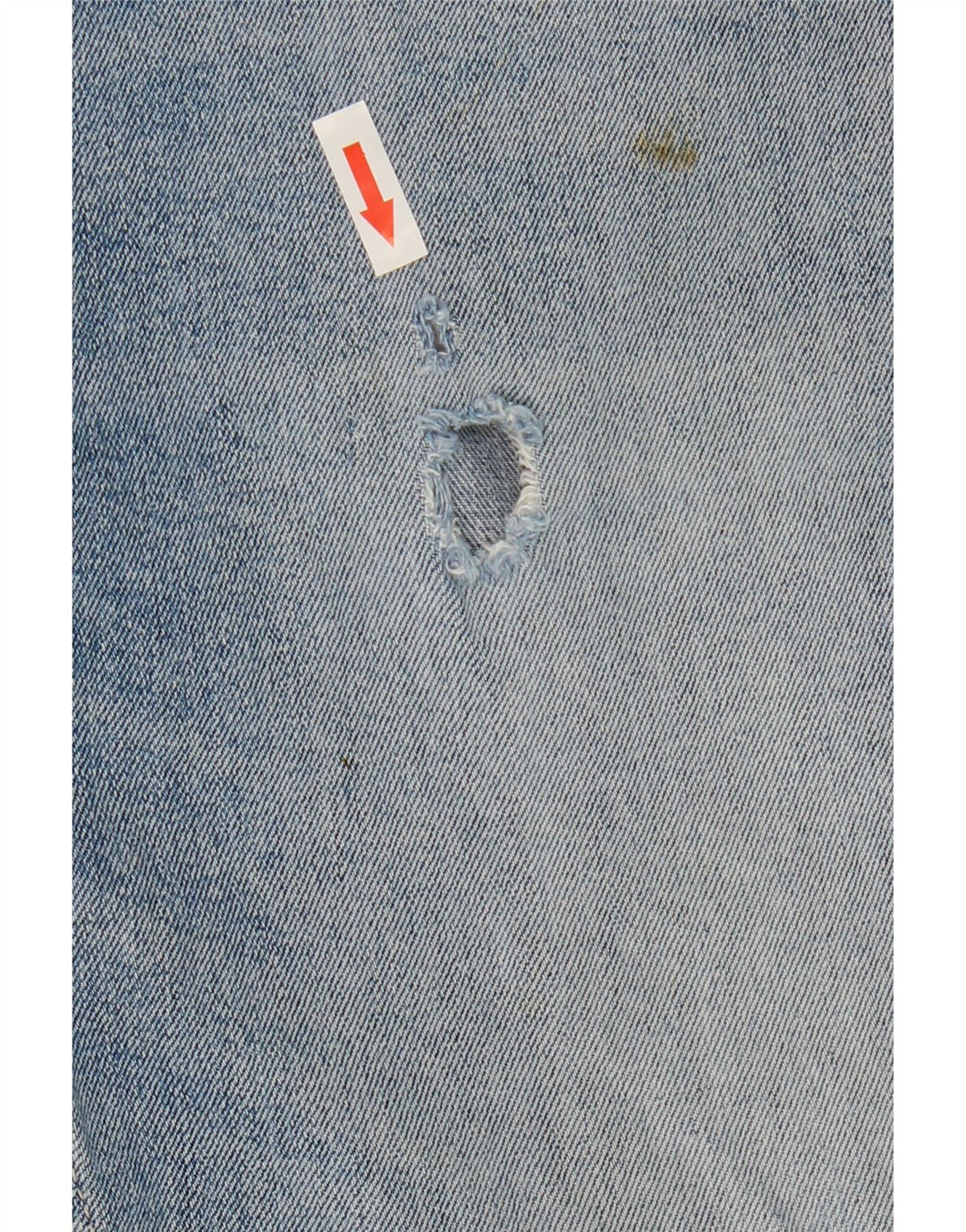 Marks & Spencer Mens Denim Shorts W34 Large Blue Cotton