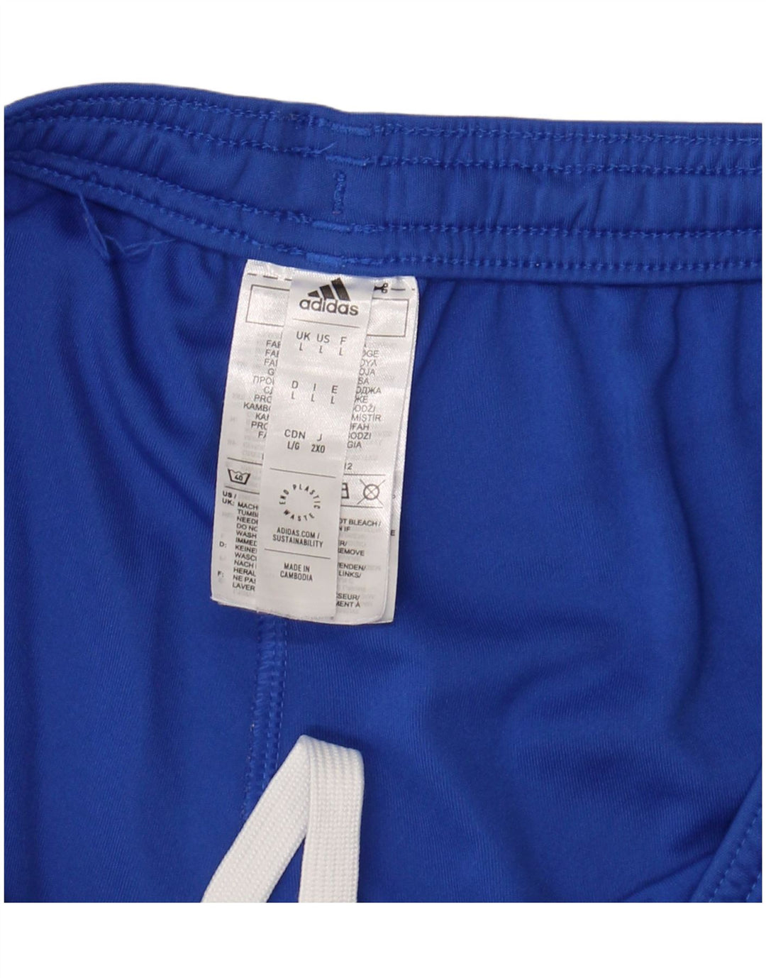 ADIDAS Aeroready Sportsshorts til mænd store blå polyester