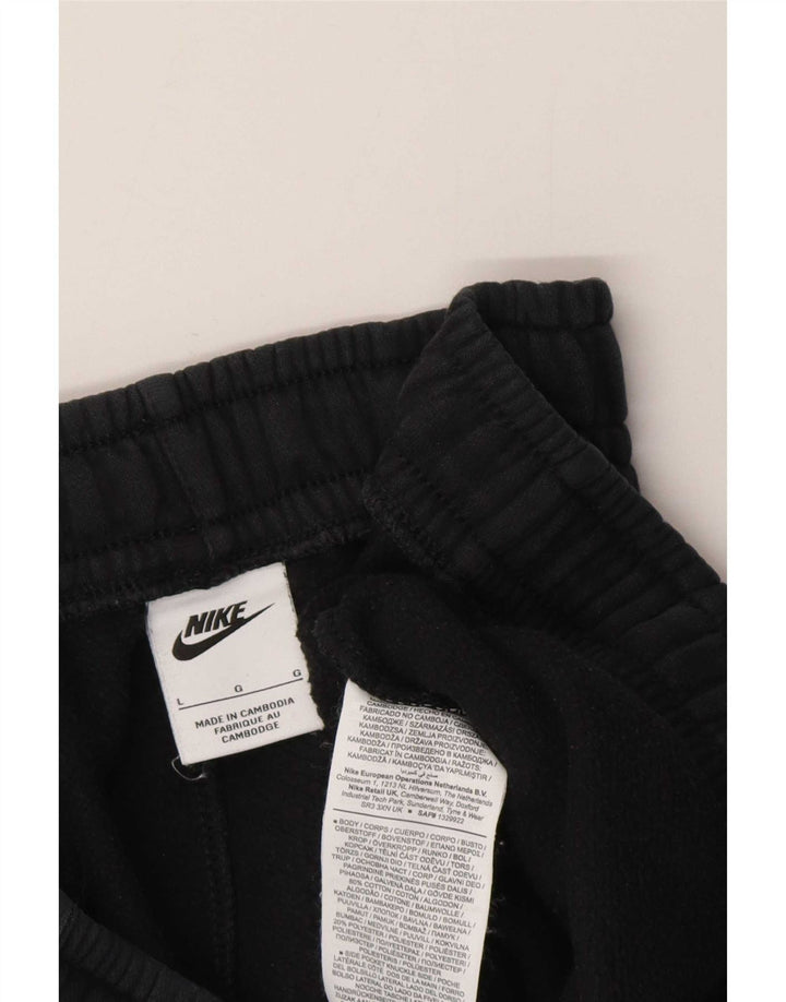Nike Mens Tracksuit Trousers Joggers Large Grey Cotton