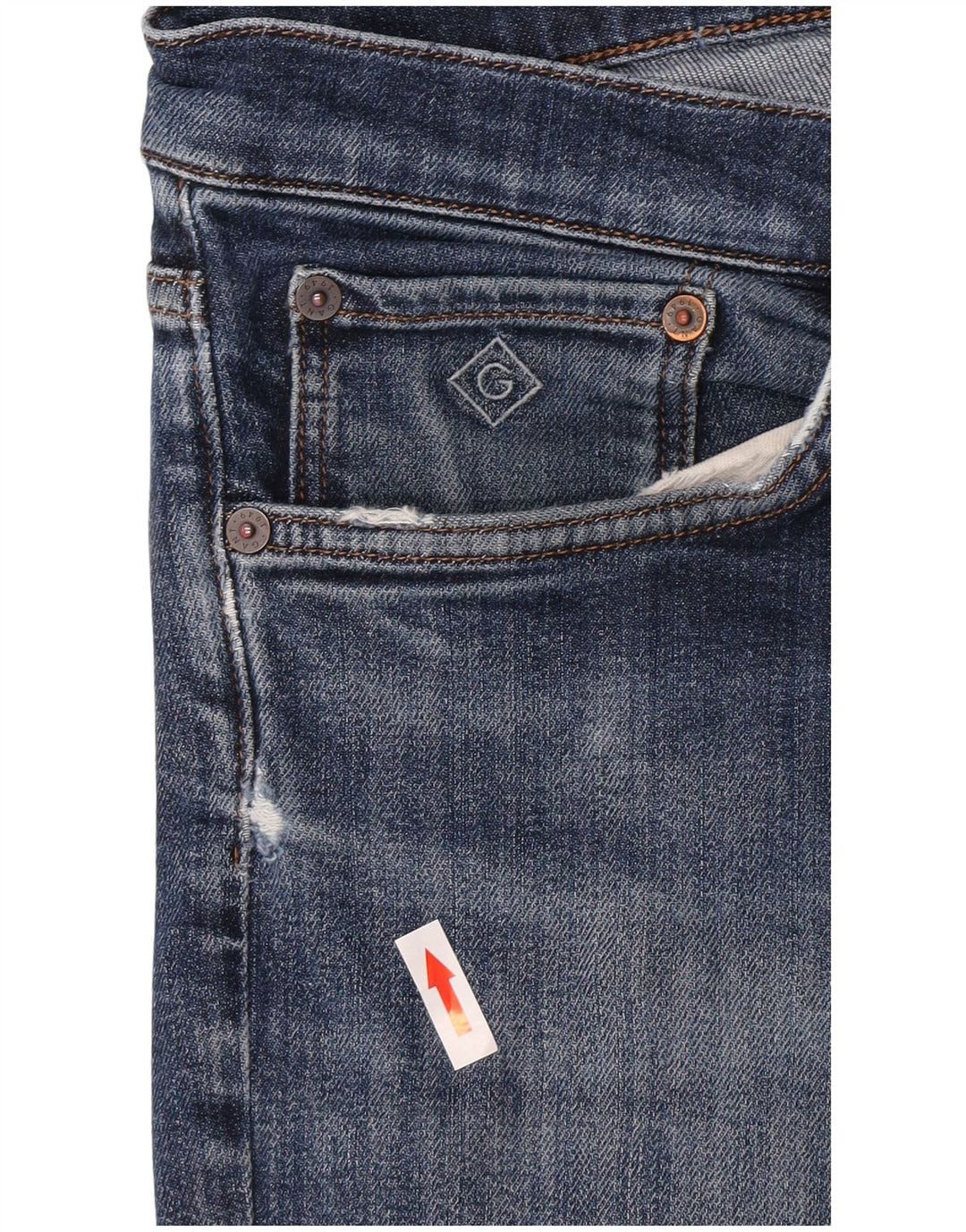 Gant Jean Slim W36 L32 Homme Bleu