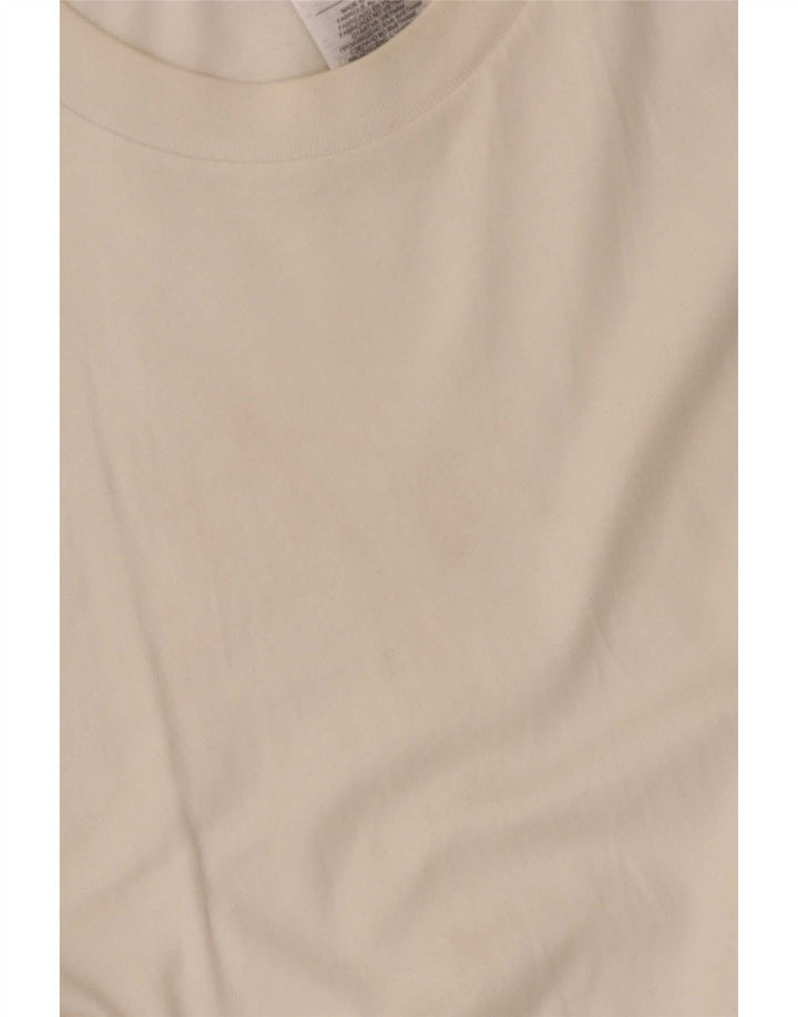 Adidas Mens T-Shirt Top Large White Cotton