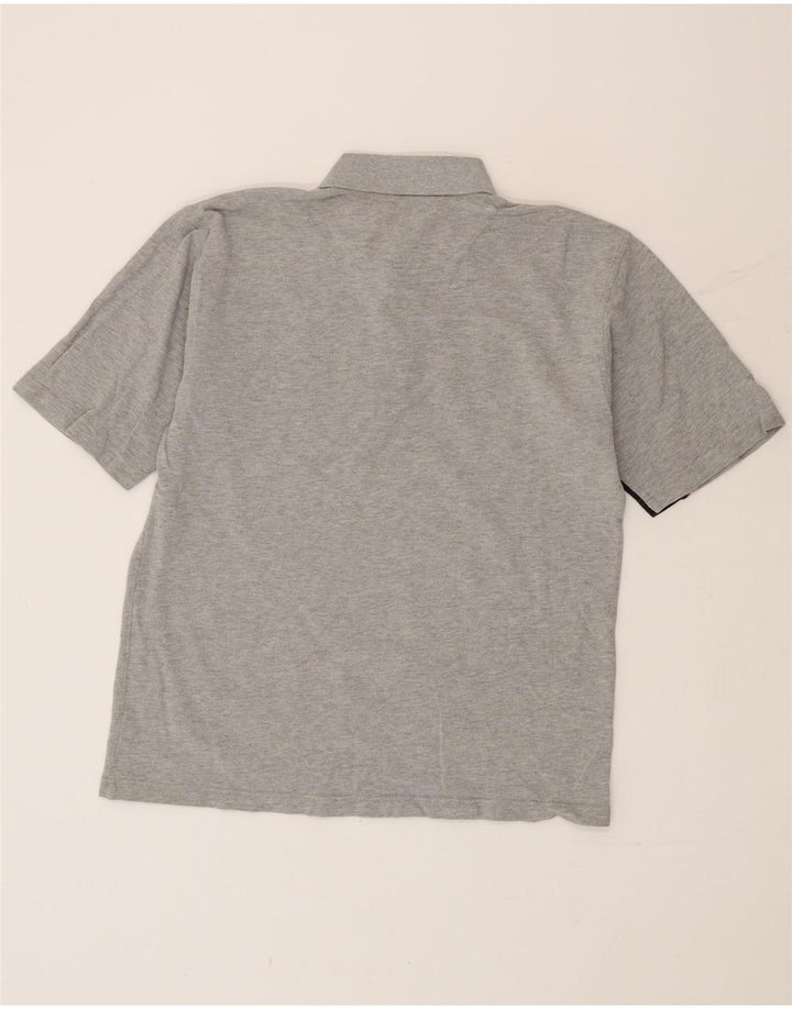 Canterbury Mens Polo Shirt Small Grey Colourblock Cotton