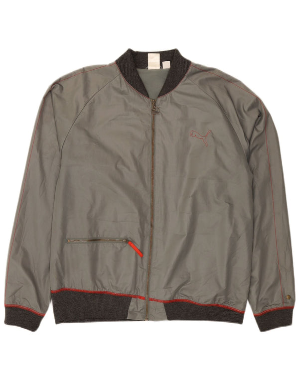 Bomber pentru bărbați Puma UK 38 Medium Gri Colorblock