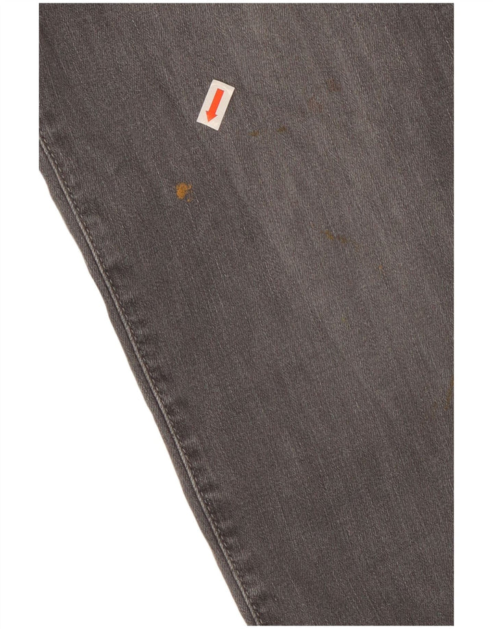 Trussardi Damen Slim Jeans W32 L34 Grau