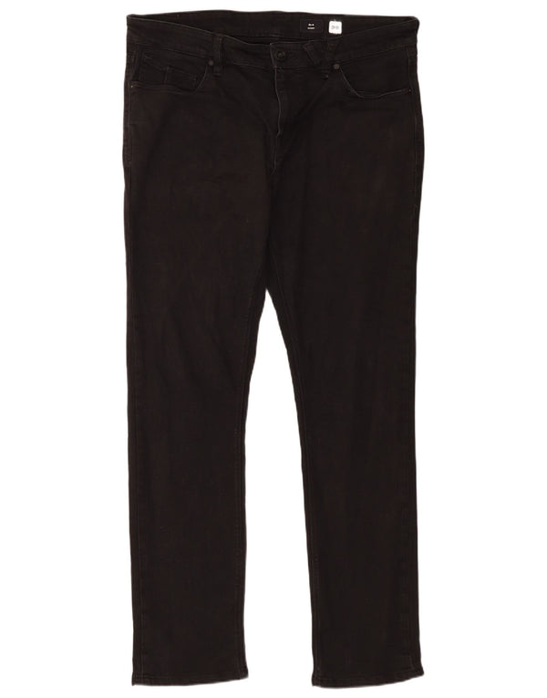 Volcom Mens Skinny Jeans W36 L32 fekete pamut
