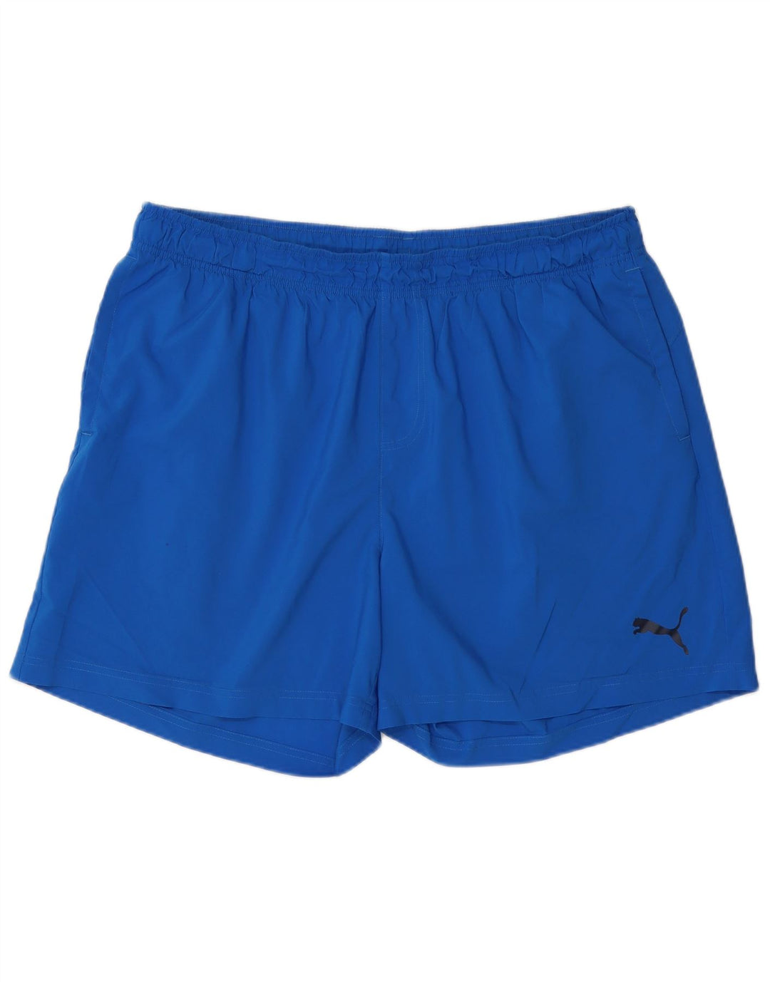 Puma Pantalones cortos deportivos para hombre 2XL Poliéster azul