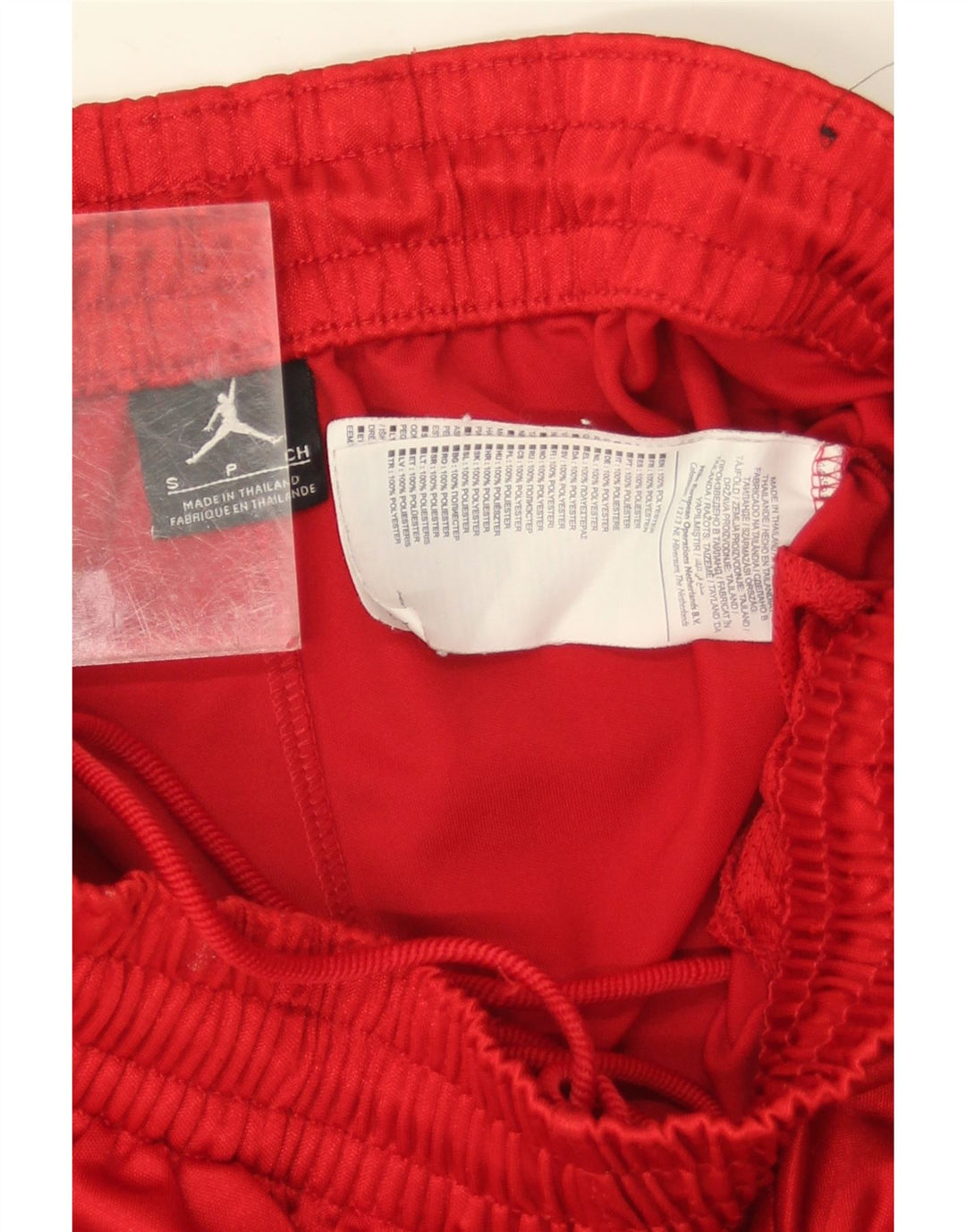 Jordan Mens Sport Shorts Small  Red Colourblock Polyester
