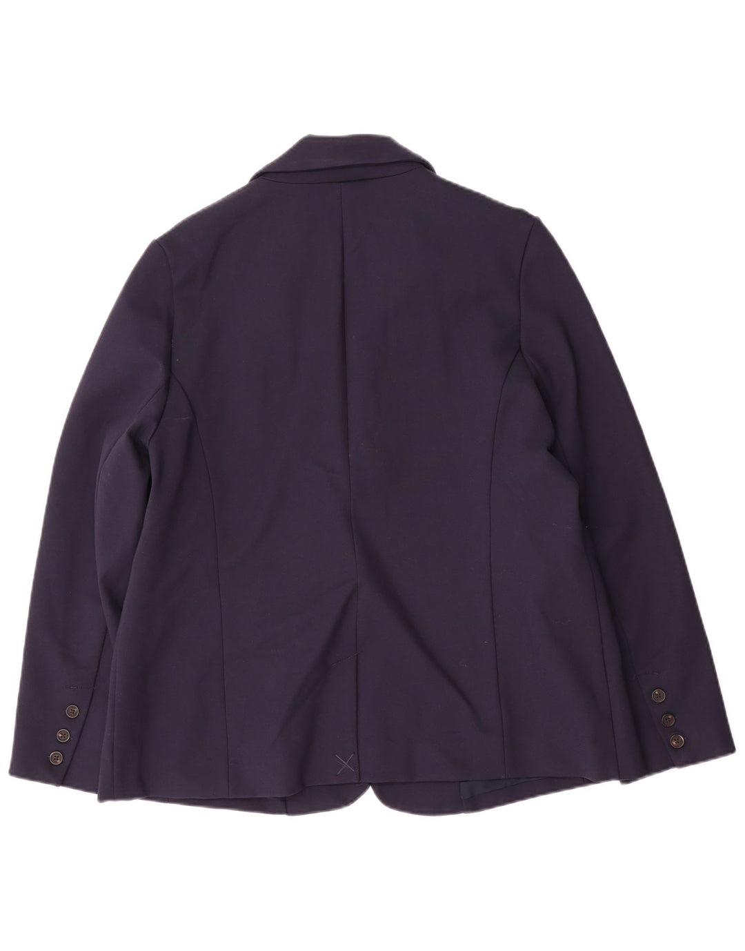 Crew Clothing Dame 2-knaps blazerjakke UK 16 Large Navy Blue Viscose