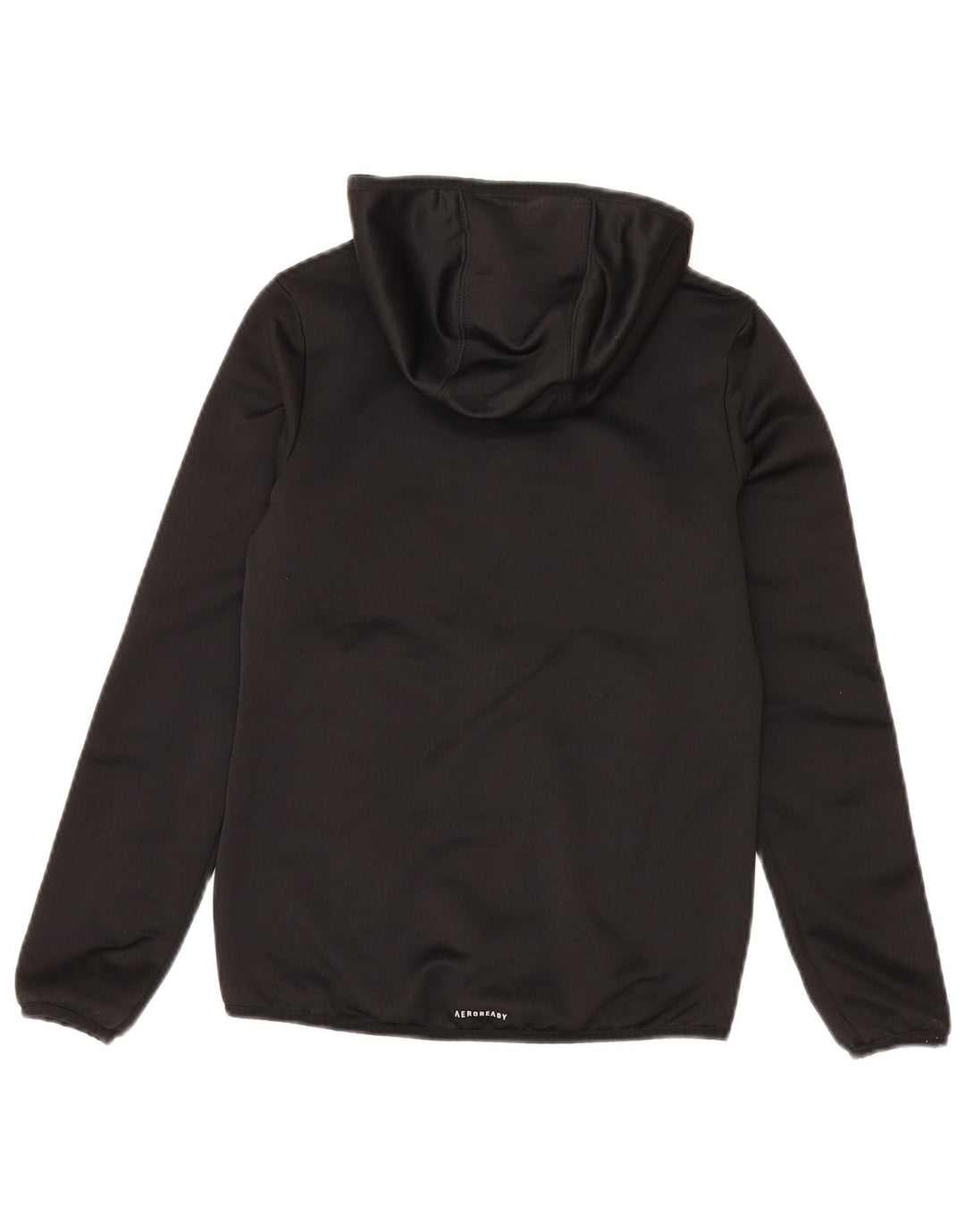 Adidas Boys Zip Hoodie Sweater 9-10 Years Black