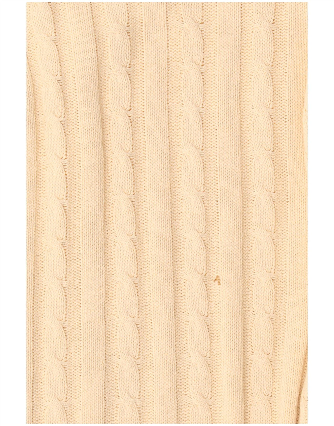 North Pole Mens V-Neck Jumper Sweater Medium Beige