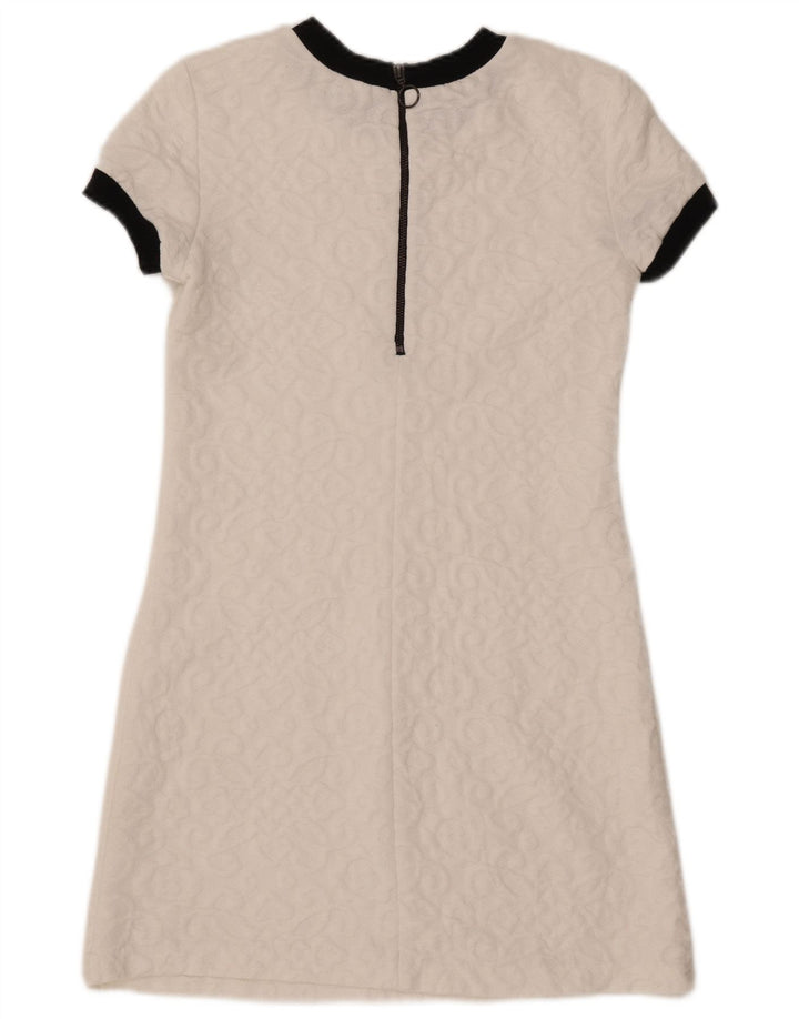 ZARA Womens A-Line Dress UK 6 XS White