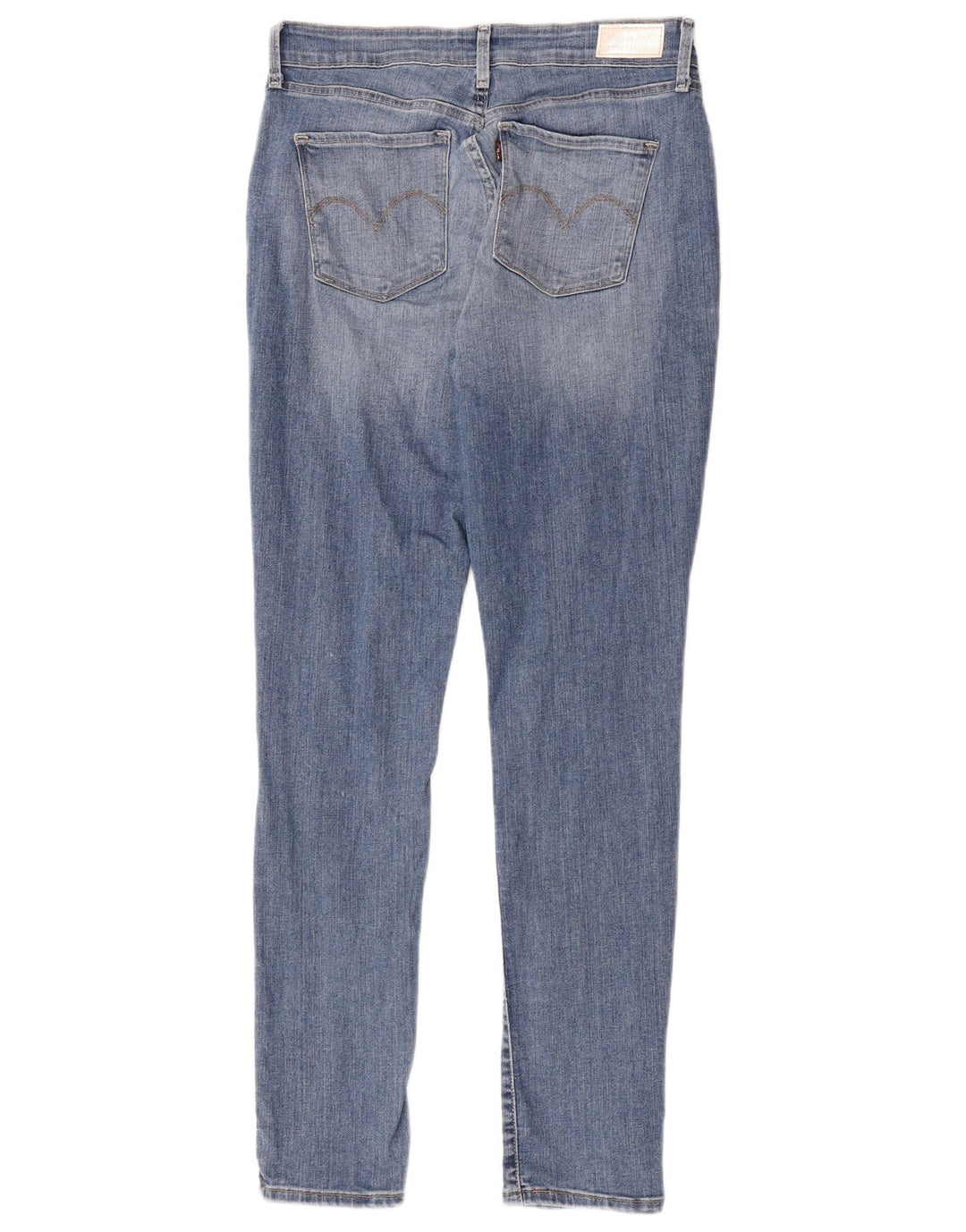 Levi's Womens Distressed Skinny Jeans W29 L30 Blue Cotton