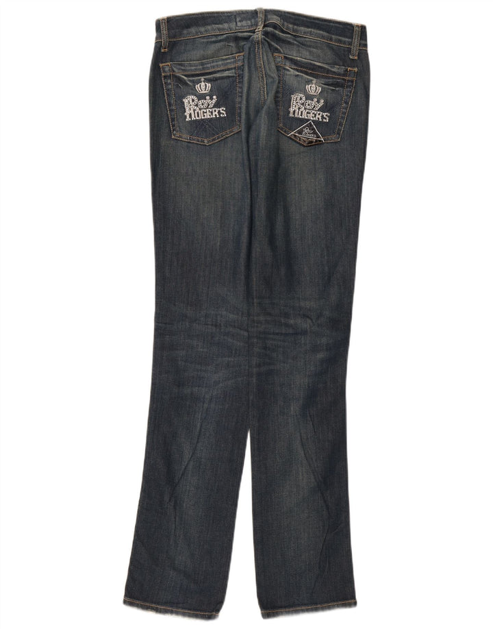 Roy Rogers Womens Straight Jeans W30 L33 Navy Blue