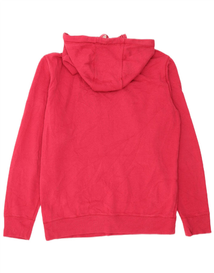 Crew Clothing Mens Hoodie Jumper Medium Pink Cotton