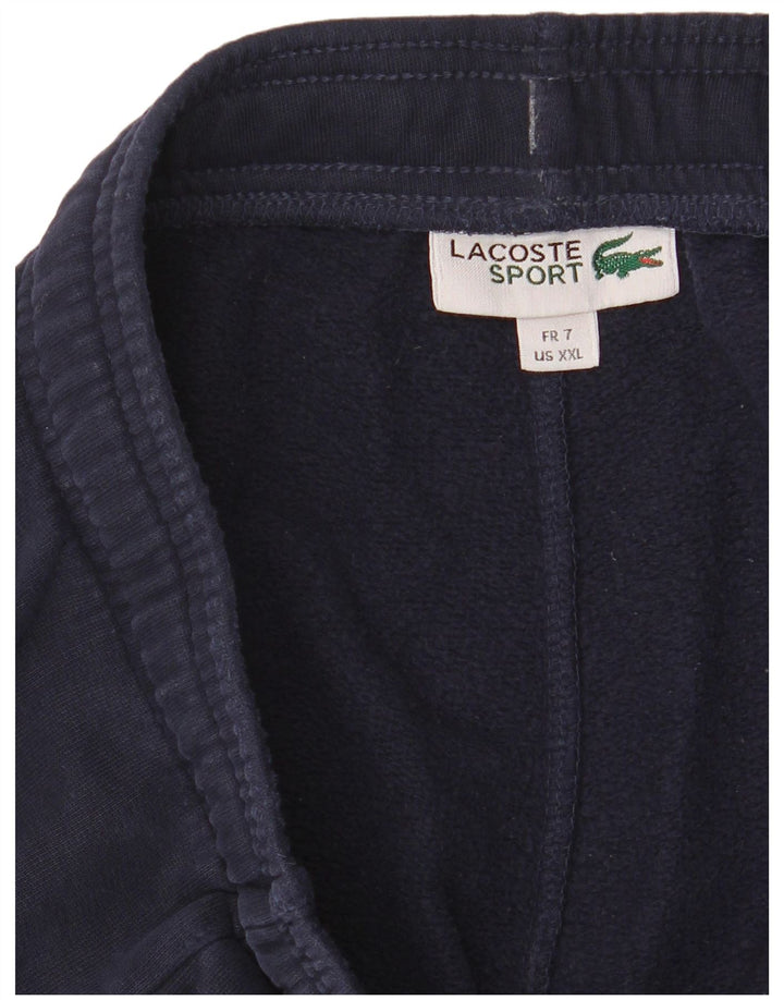 Lacoste Mens Tracksuit Trousers Size 7 2XL  Navy Blue