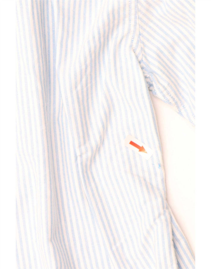 Jack Wills Mens Shirt Small Blue Pinstripe Cotton