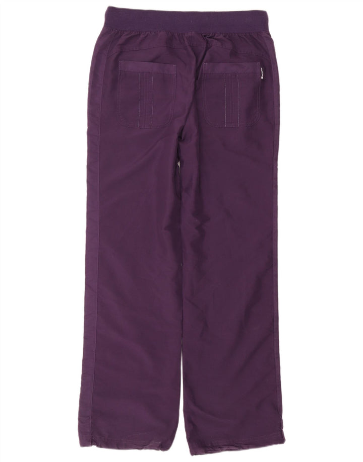 Champion Womens Tracksuit Trousers UK 16 Large  Purple Polyester