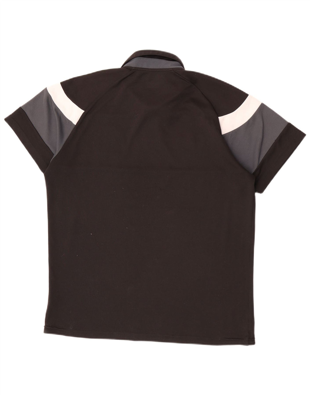 Puma Mens Graphic Polo Shirt XL Black Colourblock Polyester