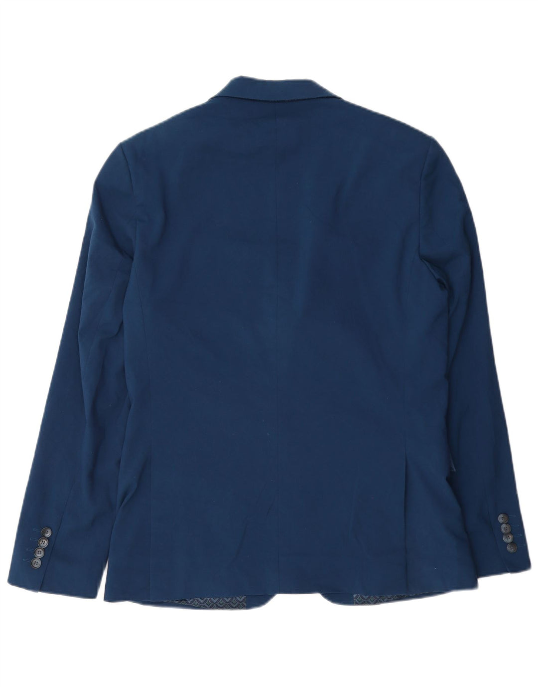 Marks & Spencer Veste blazer à 2 boutons pour homme UK 38 Bleu moyen Polyester
