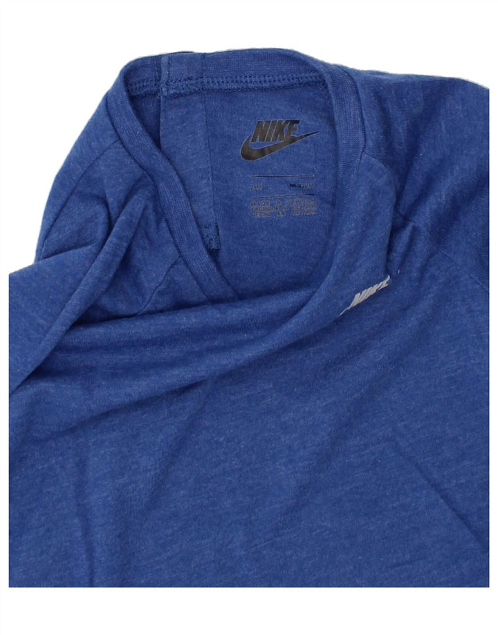 NIKE Baby Girls Top Long Sleeve 18-24 Months Blue Cotton Vintage Nike and Second-Hand Nike from Messina Hembry 