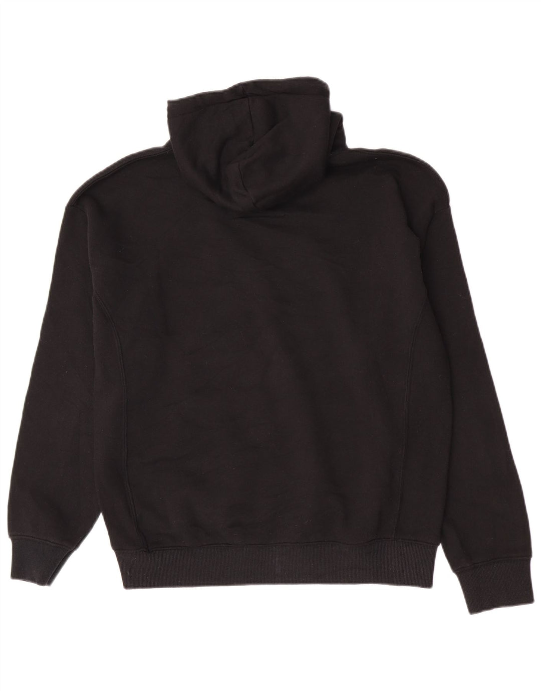 Pull & Bear Herre Marvel Graphic Hoodie Jumper Large Sort Polyester