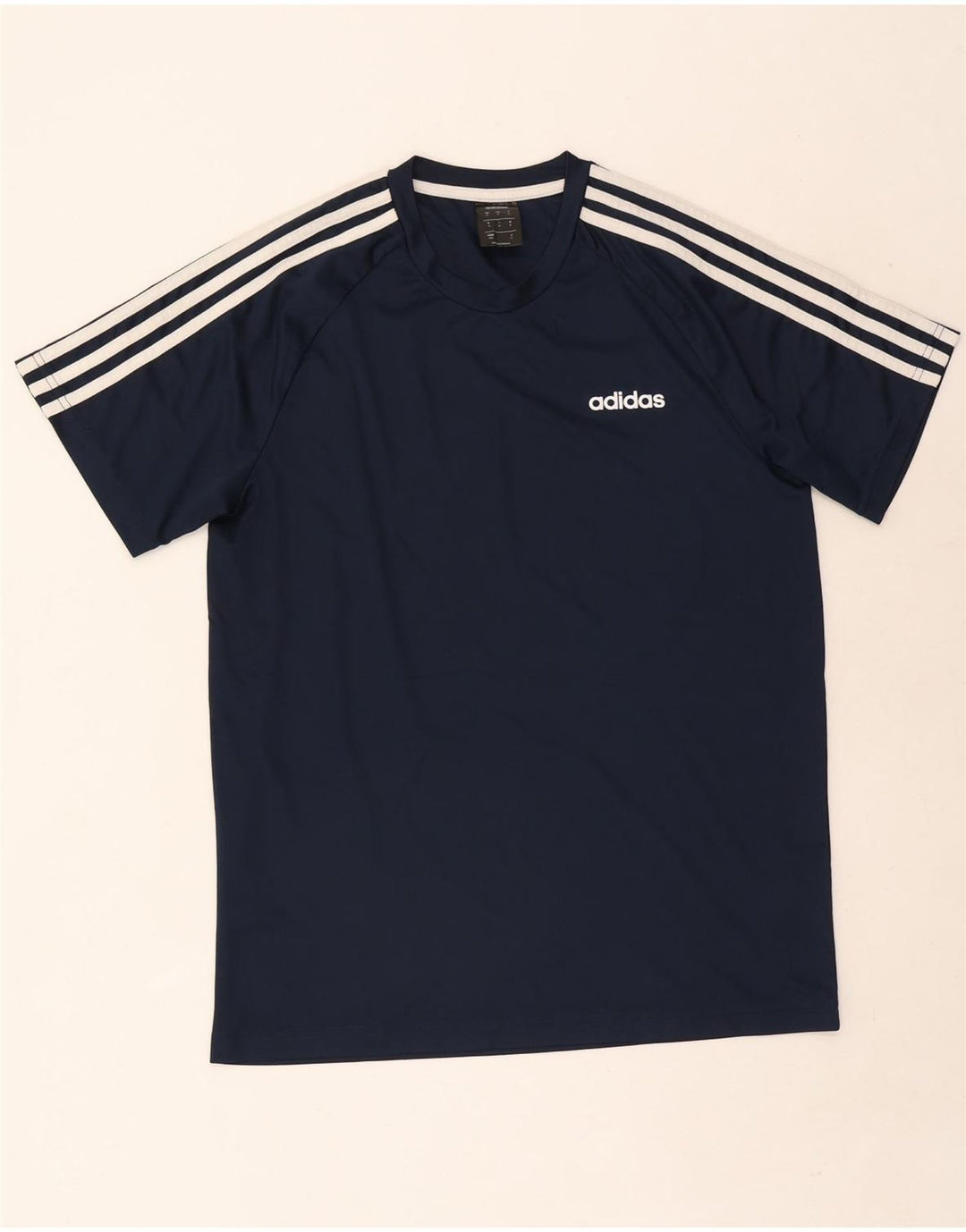 Adidas férfi Climalite póló felső, közepesen sötétkék poliészter