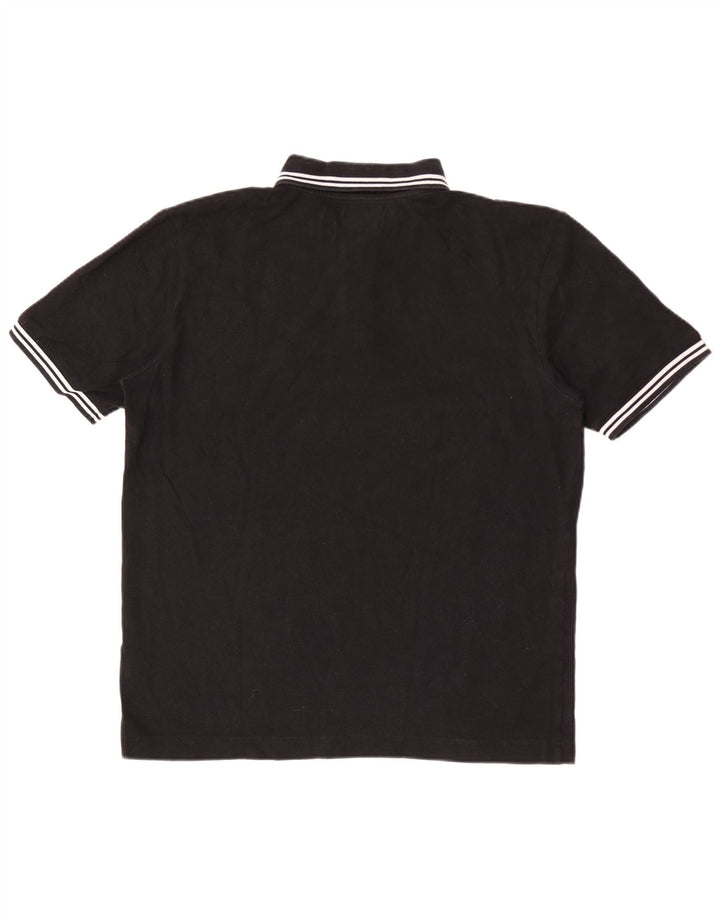 Kappa herre poloshirt stor sort bomuld
