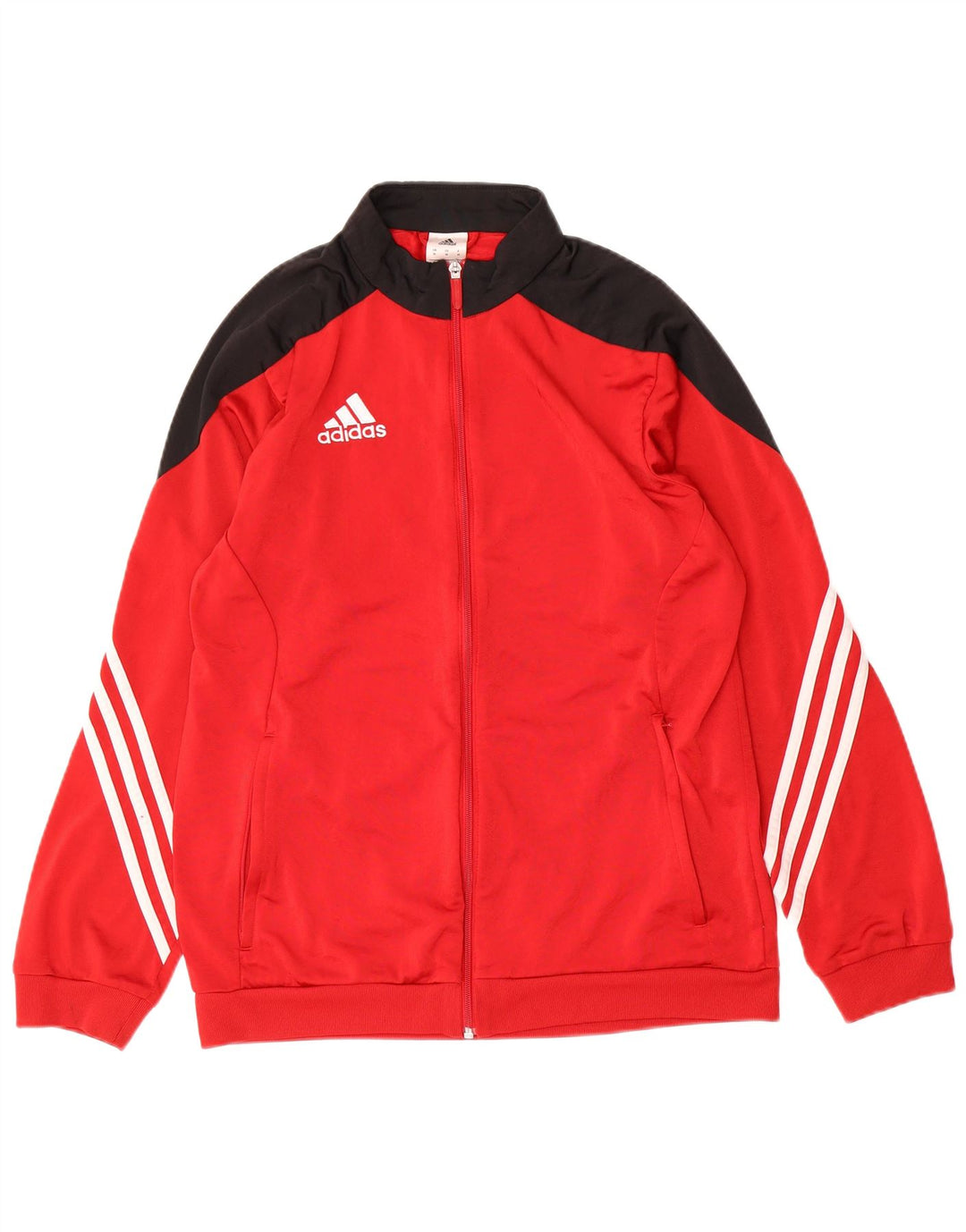 Adidas Męska bluza dresowa Top Jacket Medium Red Colorblock Poliester
