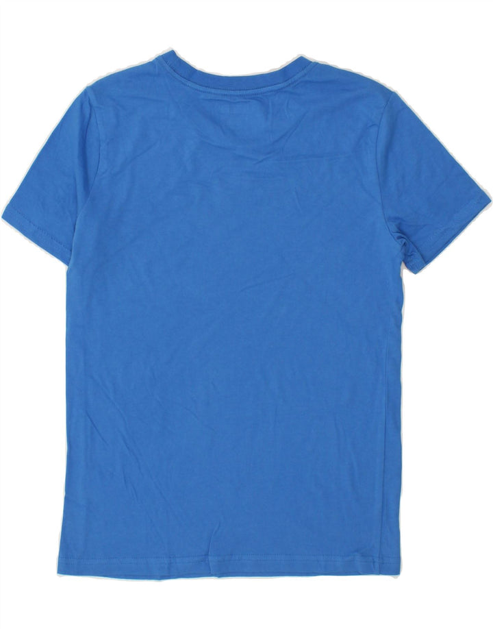 PUMA Boys Graphic T-Shirt Top 10-11 Years Medium  Blue Cotton Vintage Puma and Second-Hand Puma from Messina Hembry 