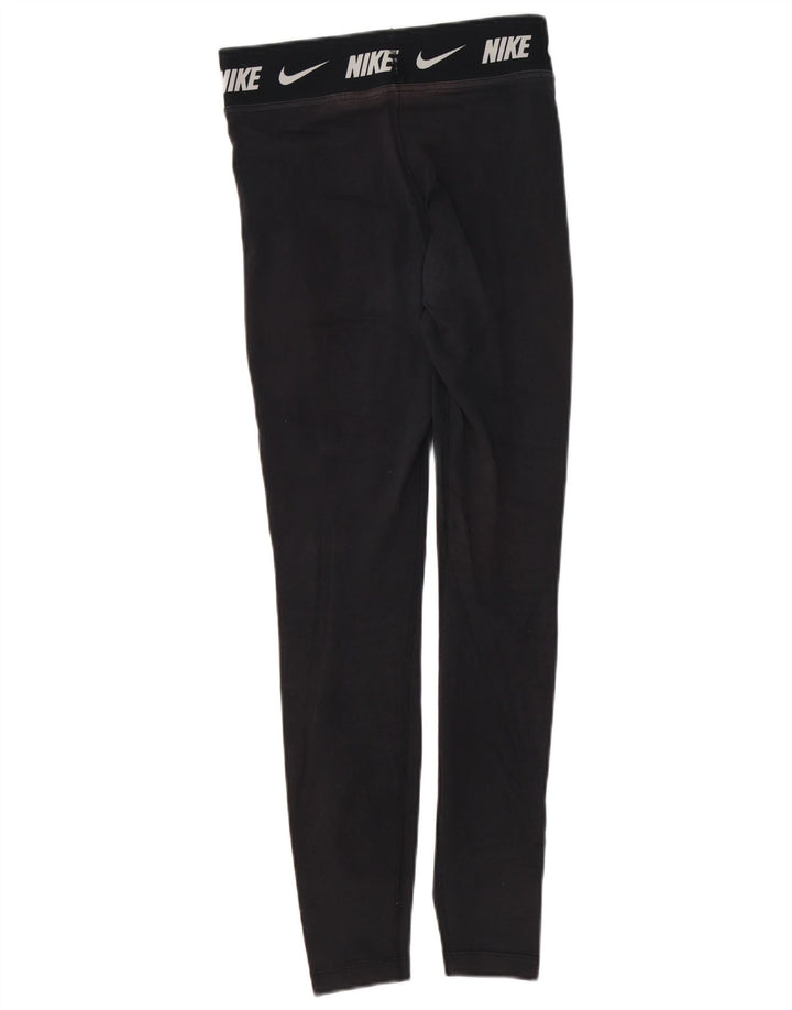 Nike Womens Leggings UK 6 XS Black Cotton