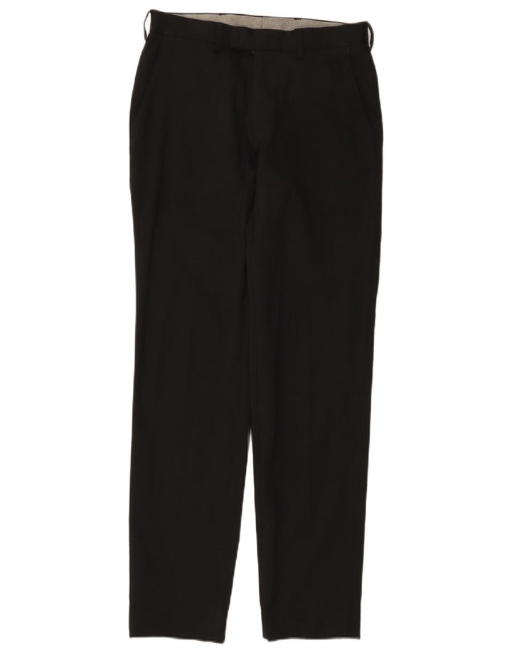 Marks & Spencer Womens Performance Slim Suit Bukser W28 L33 Sort