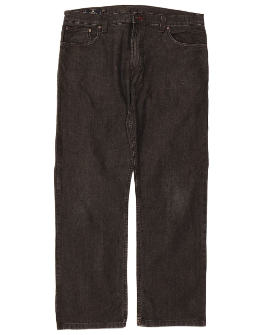Marks & Spencer Mens Blue Harbour Straight Jeans W38 L31 Black Cotton