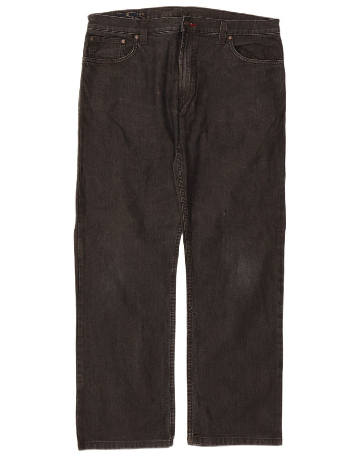 Marks & Spencer Mens Blue Harbour Straight Jeans W38 L31 Black Cotton