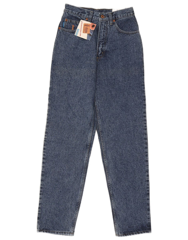 Carrera Herre Højtaljede tilspidsede Jeans W28 L31 Blå Bomuld