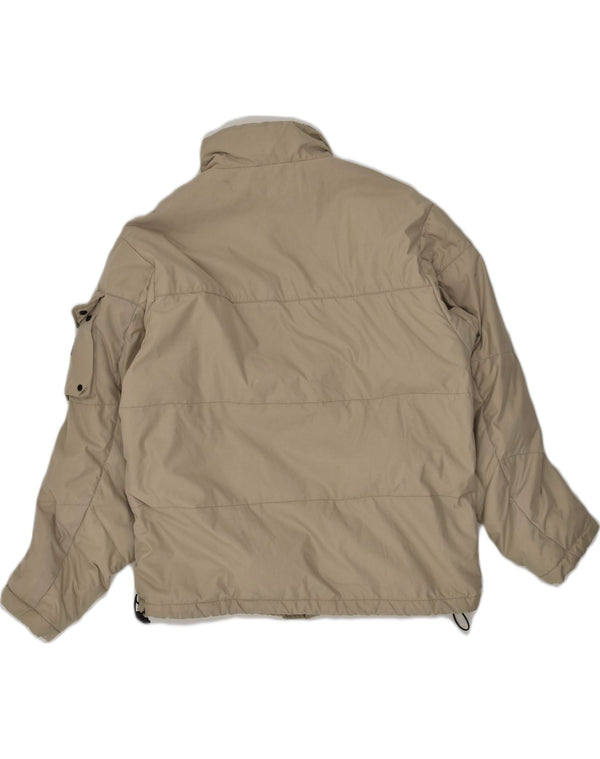 PEPE JEANS Chaqueta acolchada para hombre UK 36 Small Beige Poliéster