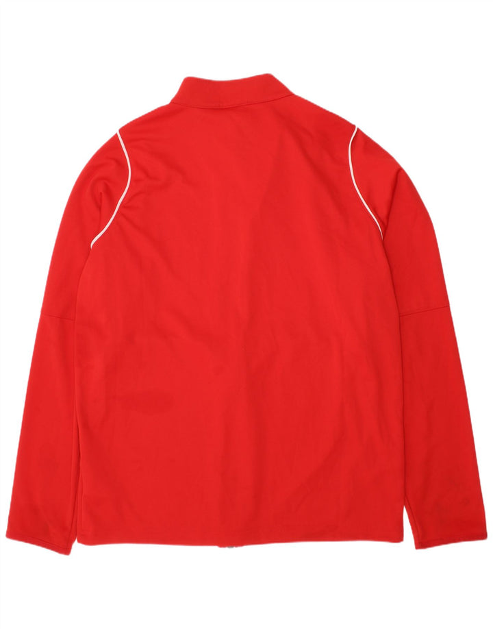 Chłopięca kurtka dresowa NIKE Dri Fit 12-13 lat, duża, czerwona, poliester