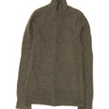 EDDIE BAUER Womens Cardigan Sweater UK 12 Medium Grey Cotton Vintage Eddie Bauer and Second-Hand Eddie Bauer from Messina Hembry 