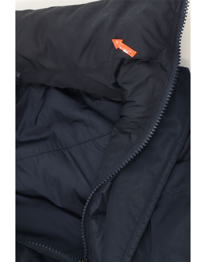 ADD Mens Padded Coat IT 56 3XL Navy Blue Polyester Vintage ADD and Second-Hand ADD from Messina Hembry 
