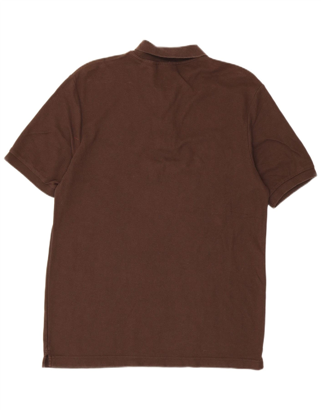 FILA Mens Polo Shirt Large Brown Cotton