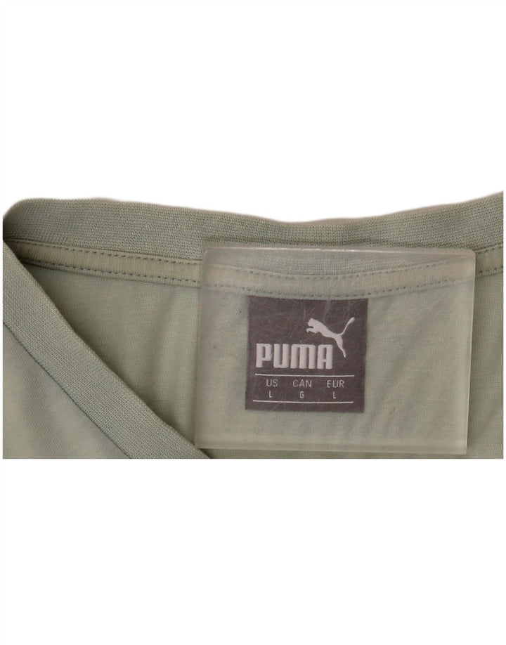 Мужская футболка PUMA, большая синяя