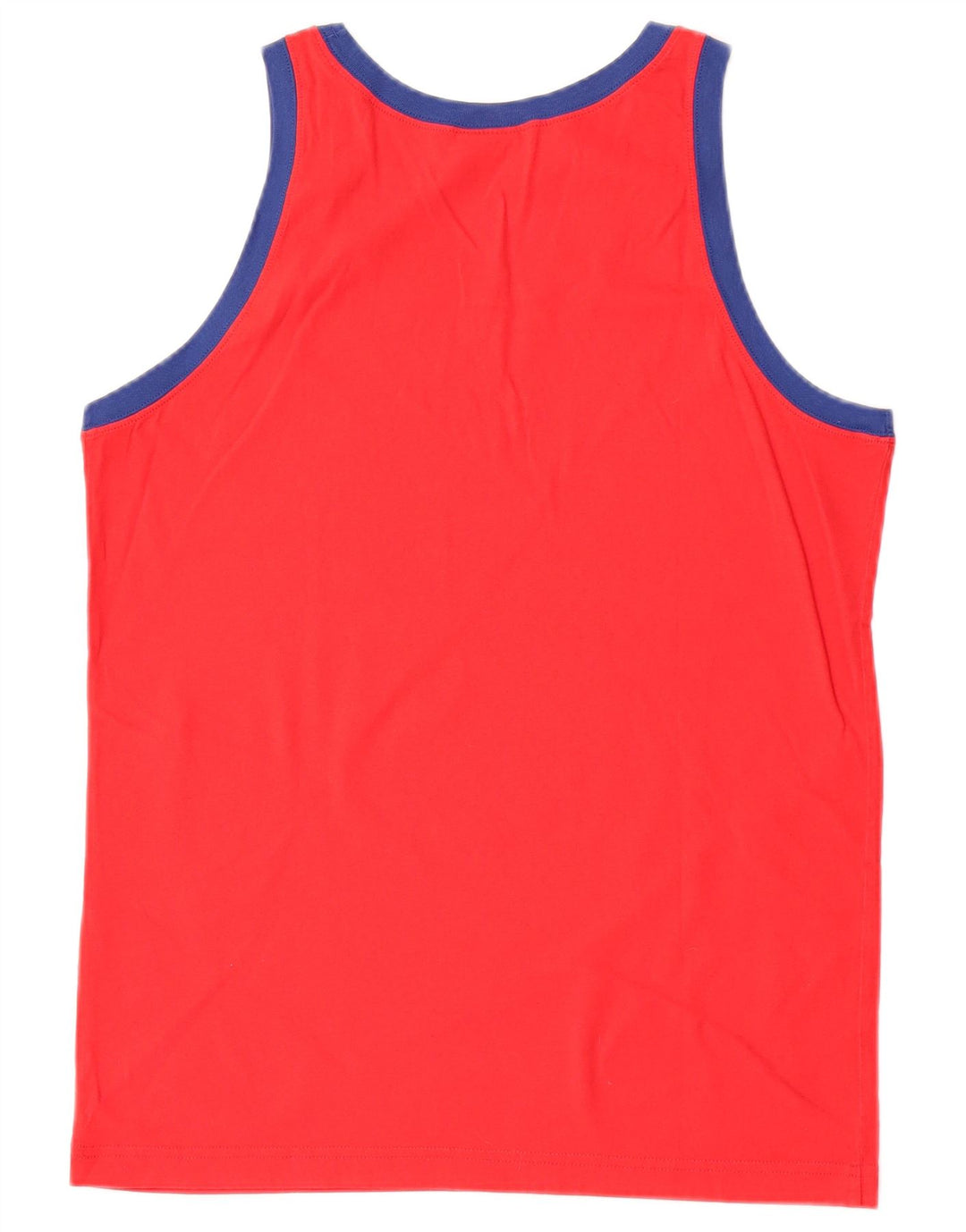 Champion Herren-Weste mit Grafik, mittelrote Baumwolle