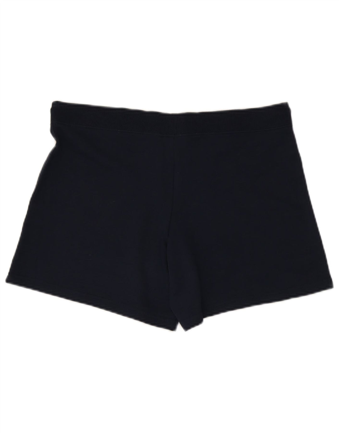 Reebok Womens Sport Shorts UK 12 Medium Navy Blue Cotton