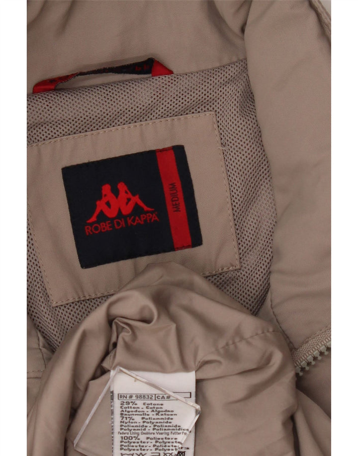 KAPPA Mens Utility Jacket UK 38 Medium Grey Cotton Vintage Kappa and Second-Hand Kappa from Messina Hembry 