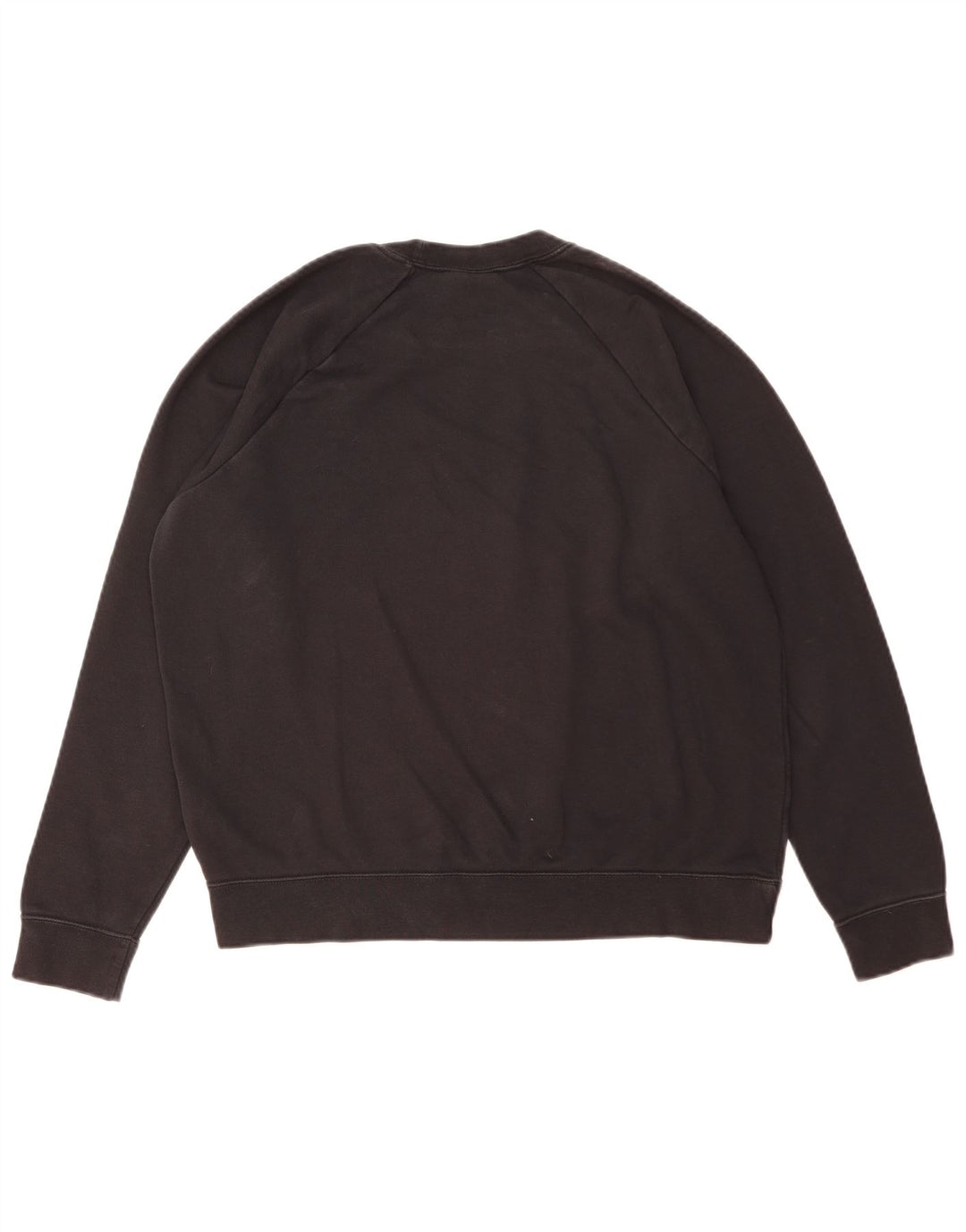 Nike Womens Sweatshirt Jumper UK 16 Grand Noir Coton