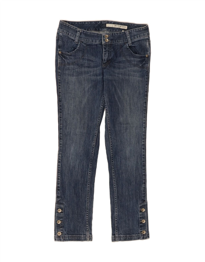DKNY Womens Petites Slim Jeans US 8 Medium W30 L30 Blue Cotton Vintage Dkny and Second-Hand Dkny from Messina Hembry 