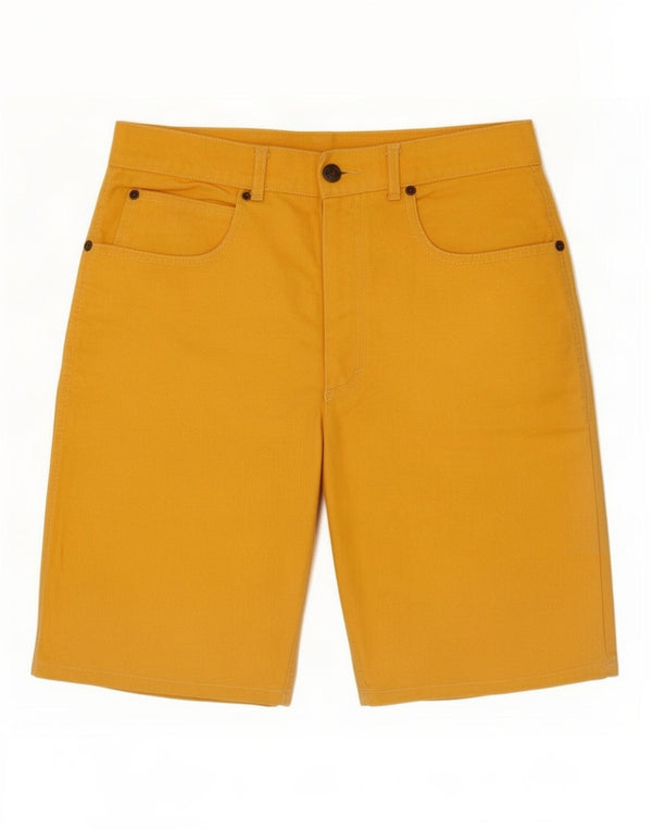 Fiorucci Herre Casual Shorts Medium W31 Gul Bomuld