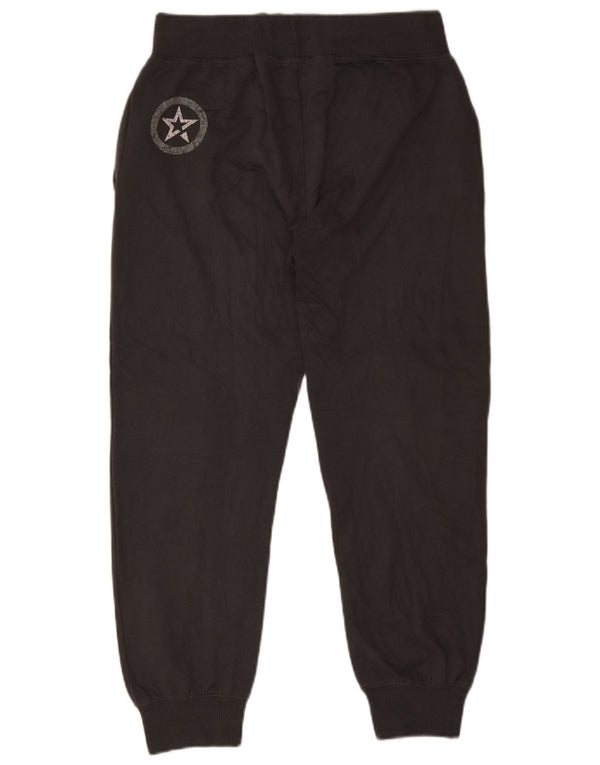 Avirex Mens Graphic Tracksuit Trousers Joggers Large Grey Cotton