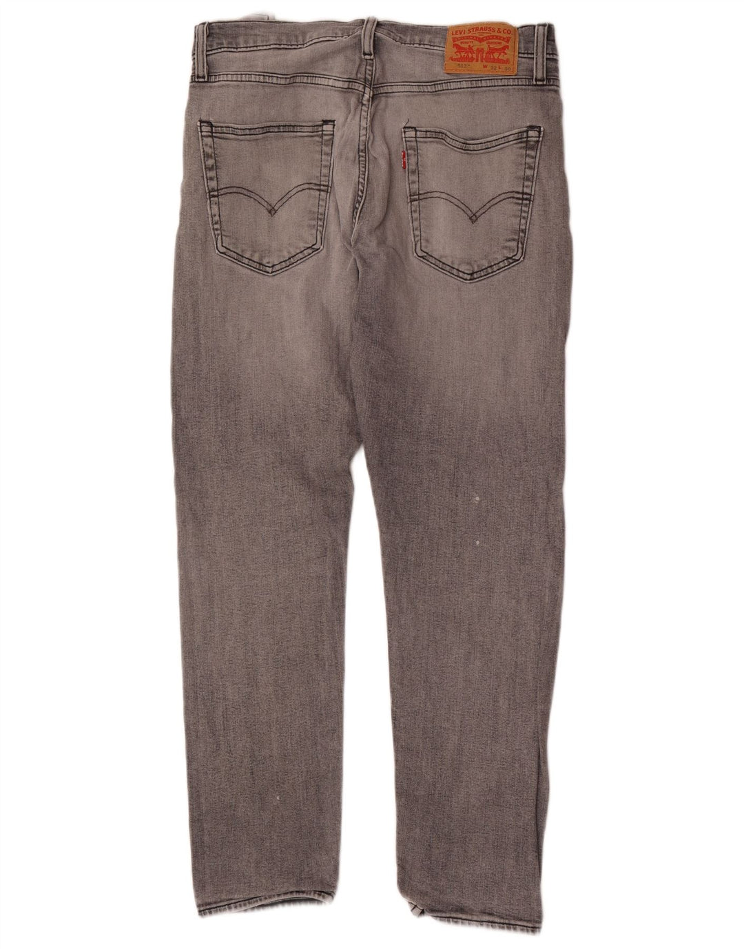Levi's Herre 512 Slim Tapered Jeans W32 L30 Grå Bomuld