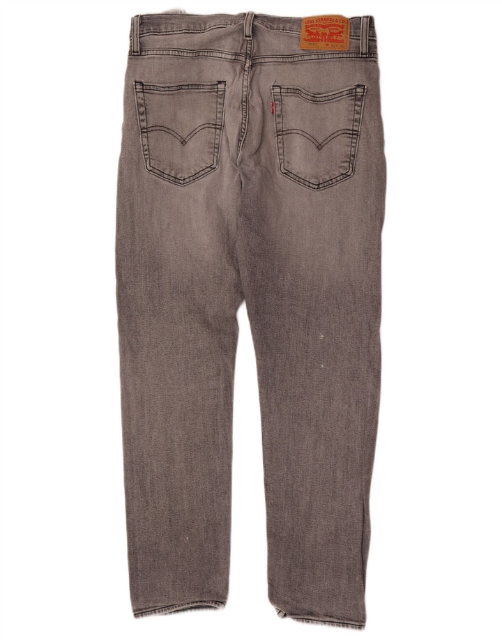 Levi's Herre 512 Slim Tapered Jeans W32 L30 Grå Bomuld