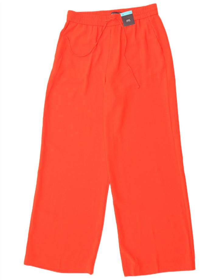Marks & Spencer Womens Tracksuit Trousers UK 14 Large Red Polyester
